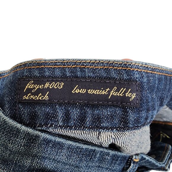 Citizens of Humanity Women's Low Waist Full Leg Stretch Jeans Size 32 USA - Picture 9 of 16